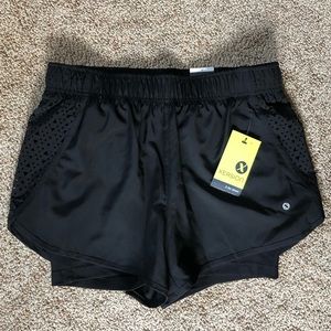 Xersion Women’s 2-Fer Athletic Shorts: NWT!
